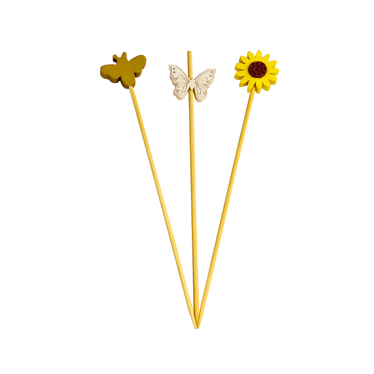 Palito Para Aperitivo Bambu Primavera 12Cm 50 Pecas - Tuut Palito Para Aperitivo Bambu Primavera 12Cm 50 Pecas - Tuut